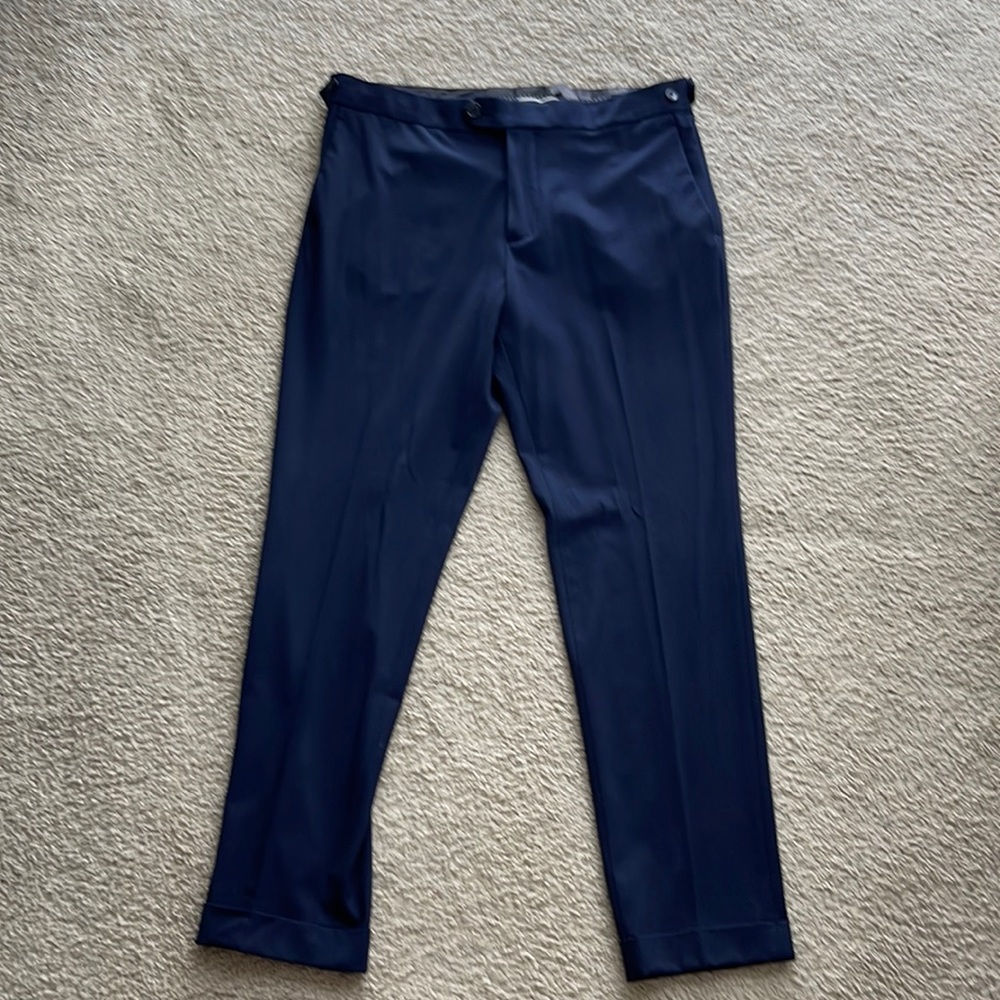H&M Slim Fit Navy Dress Pants US 34R, CAN 34R